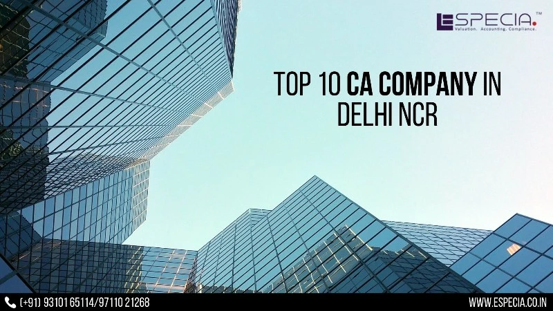 Top 10 CA Company in Delhi NCR